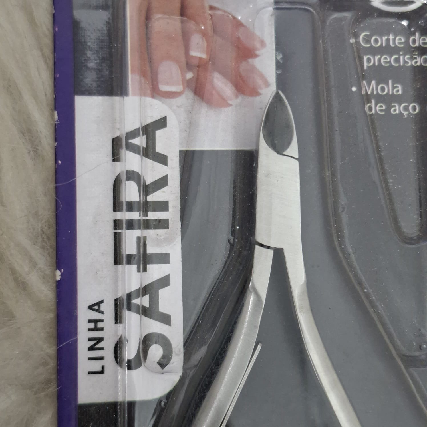 ALICATE PARA CUTICULAS LINHA SAFIRA - Imagem 2