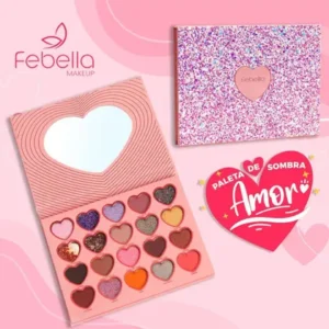 PALETA DE SOMBRA FEBELLA 20 CORES.