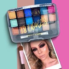 PALETINHA DE SOMBRAS VIVAI 18 CORES - Imagem 3