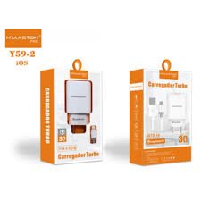 CARREGADOR H'MASTON TURBO - IOS