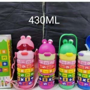 GARRAFA TERMICA C CANUDO INTERATIVA 430ML