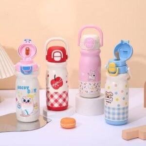 GARRAFA TERMICA INFANTIL COM  ABERTURA  DUPLA