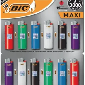 ISQUEIRO BIC CONTEM 12 UN GRANDE