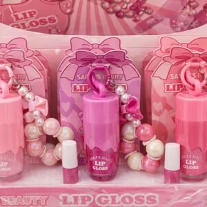LIP GLOSS COM CHAVEIRO SARAH'S BEAUTY